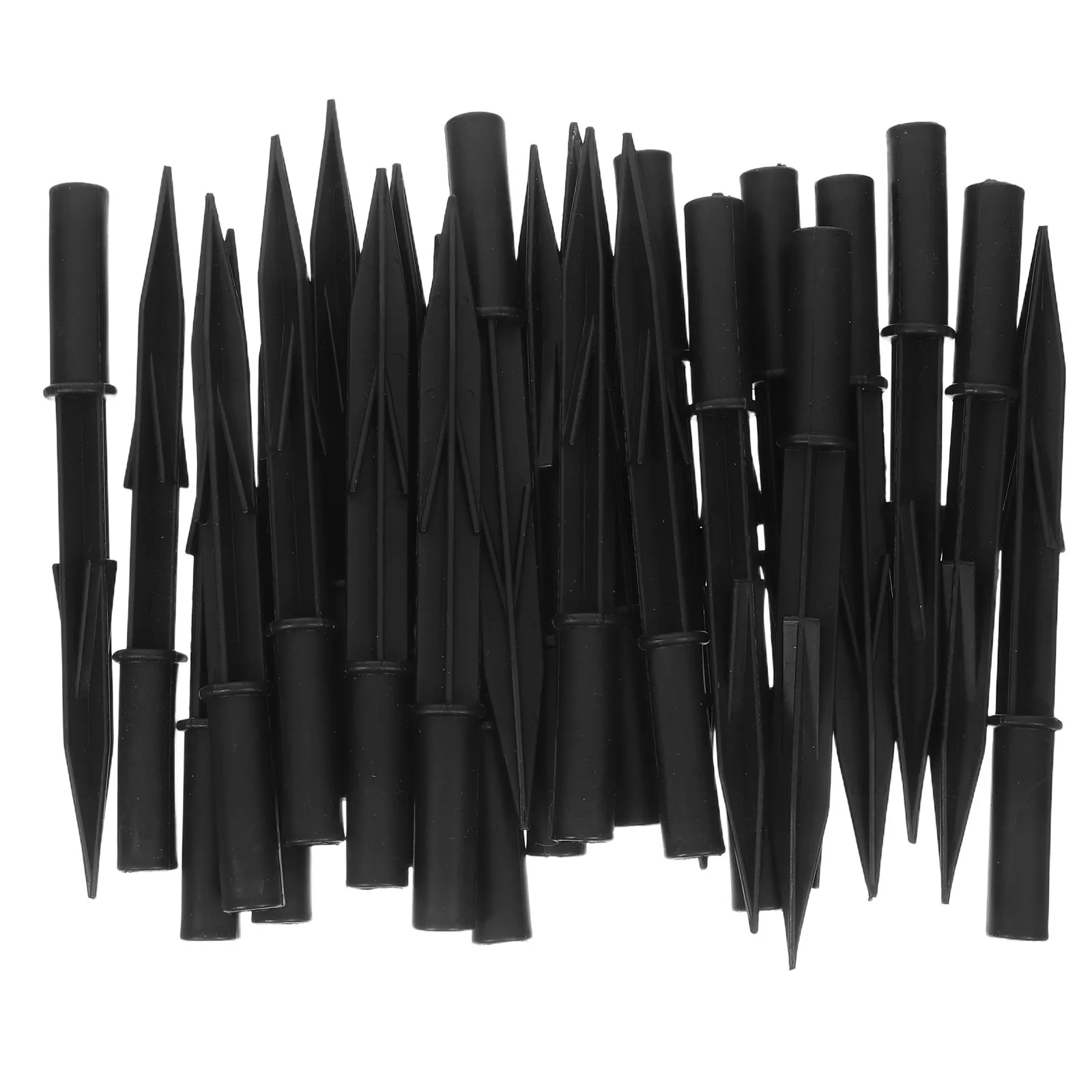 

25 шт. пластиковых колышков для садовых светильников, сменные элементы для солнечных фонарей, уличные маркеры для дорожек, солнечные светильники для забора