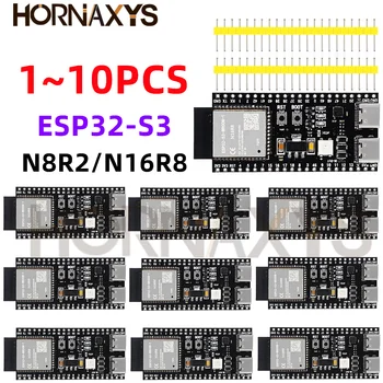 ESP32/ESP32-C3/ESP32-S3 Placa de desarrollo Dual tipo C Placa NÚCLICA ESP32-C3-DevKitM-1 ESP32-C3-MINI-1 ESP32-S3-DevKit C N16R8 N8R2
