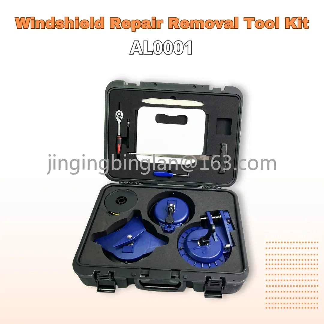 Vehicle Tools Auto Repair 9PCS Car Cord Windshield Repair Removal Tool Kit