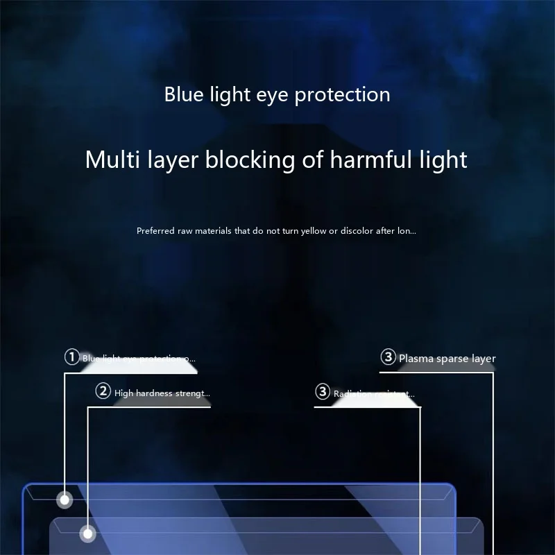 Hängender Sichtschutzfilter 12-34 Zoll Anti-Spy Blaulichtschutz für Monitor Laptop Desktop – Detail 3