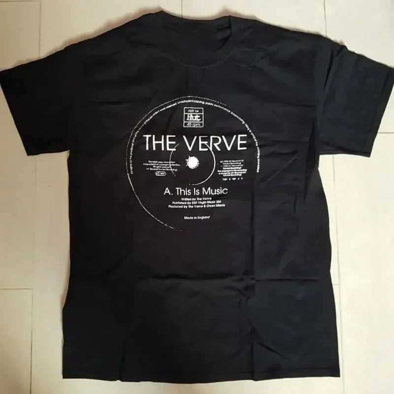 The Verve 1995 This Is Music Man Woman Black All Size T Shirt Qq1132