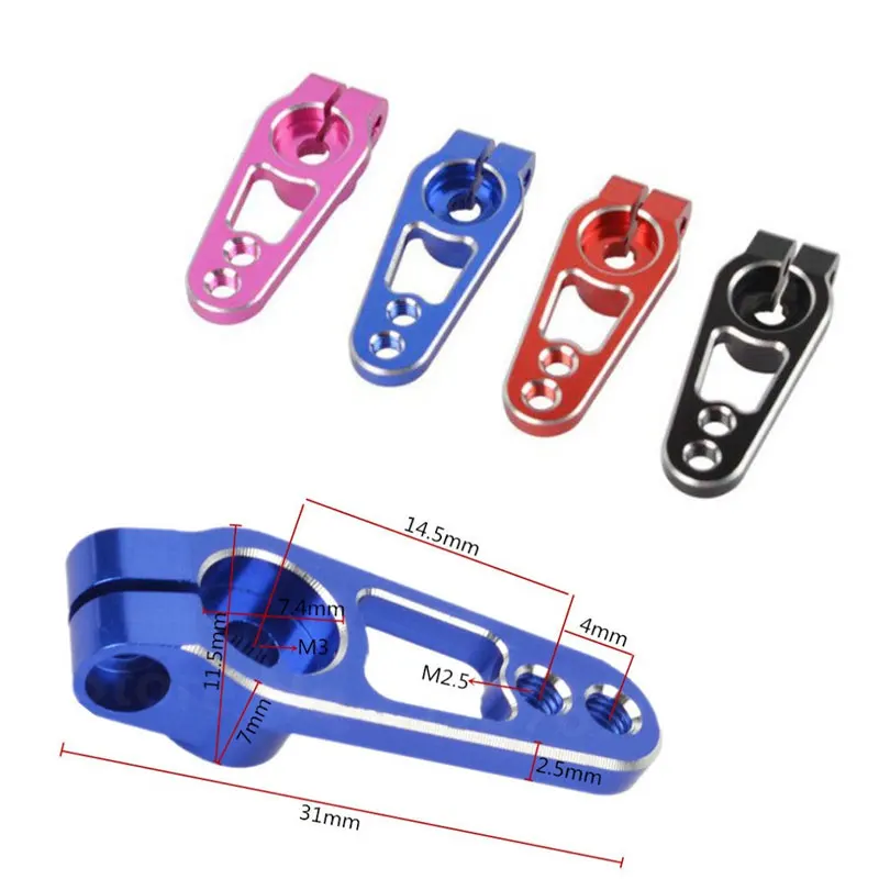 

25T Servo Arm Metal Aluminum Alloy Lightweight Steering Gear Horn For FUTABA D4 RC Drift Car Climbing Vehicle Parts