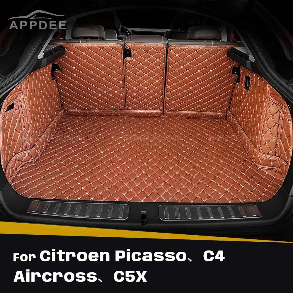 

For Citroen Picasso、C4 Aircross、C5X Auto Full Coverage Trunk Mat Car Protective Pad Cargo Liner Interior Accessories