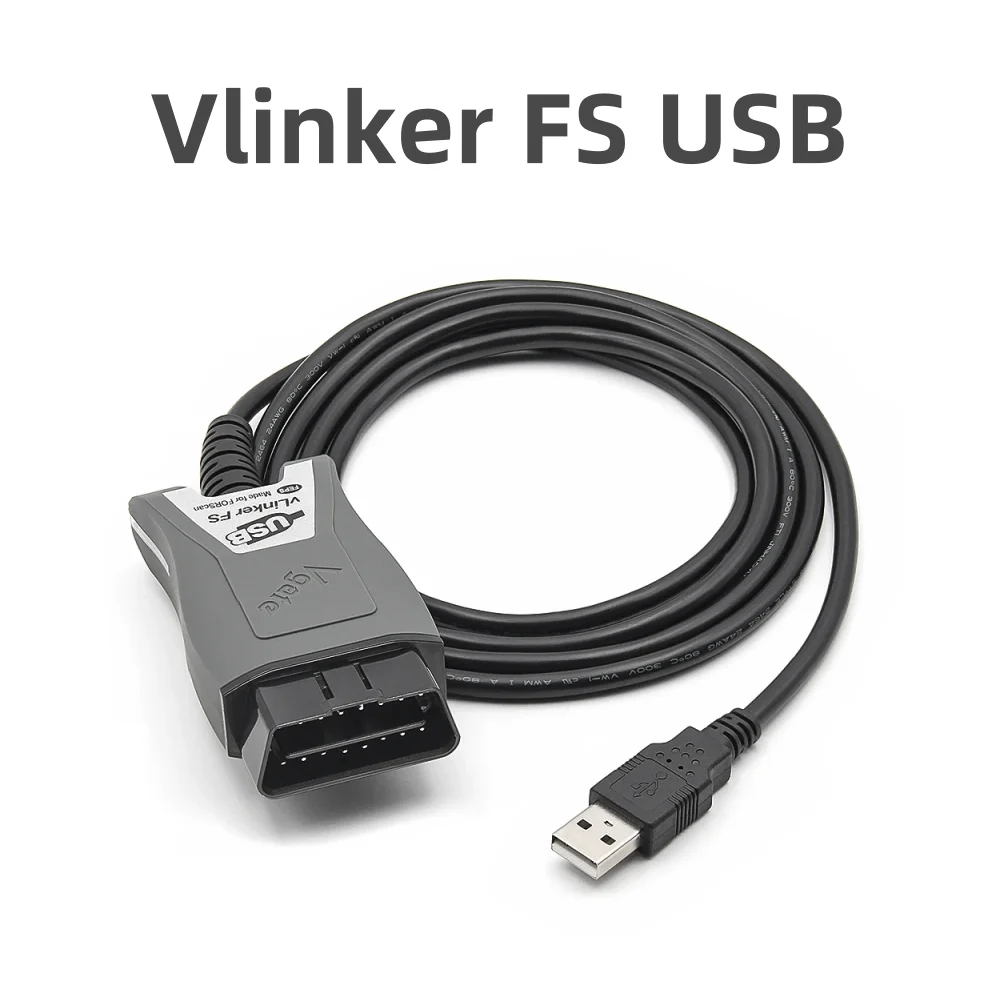 

VLinker FS USB OBD2 Car Diagnostic Scanner For Ford FORScan Mazda FS USB ELM327 ELM 327 OBD 2 OBDII HS/MS-CAN Interface Tools