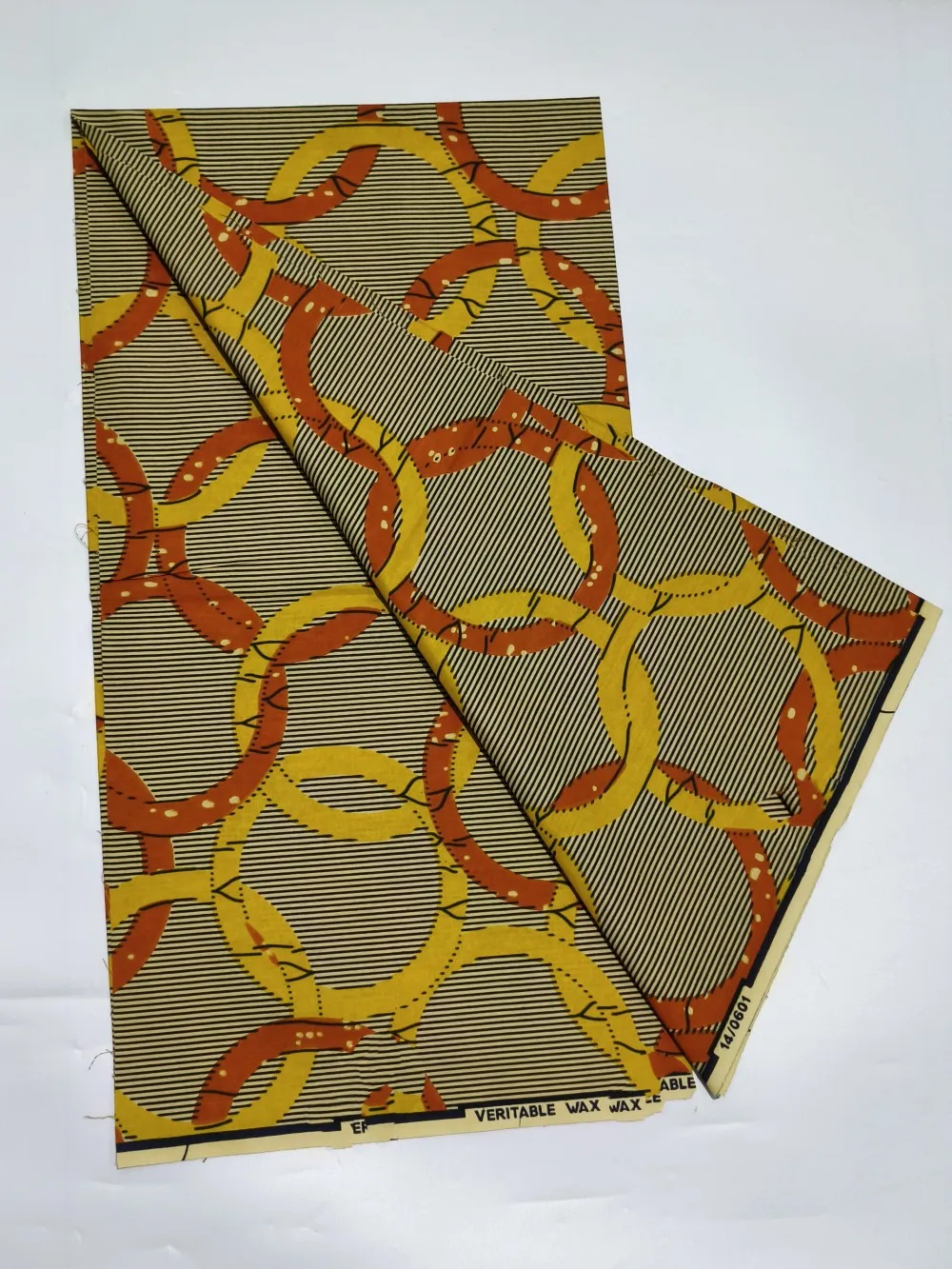 Tela estampada de cera 2024 auténtica garantizada, vestido holandés, hollandais, pagne África, 100% algodón, HS5
