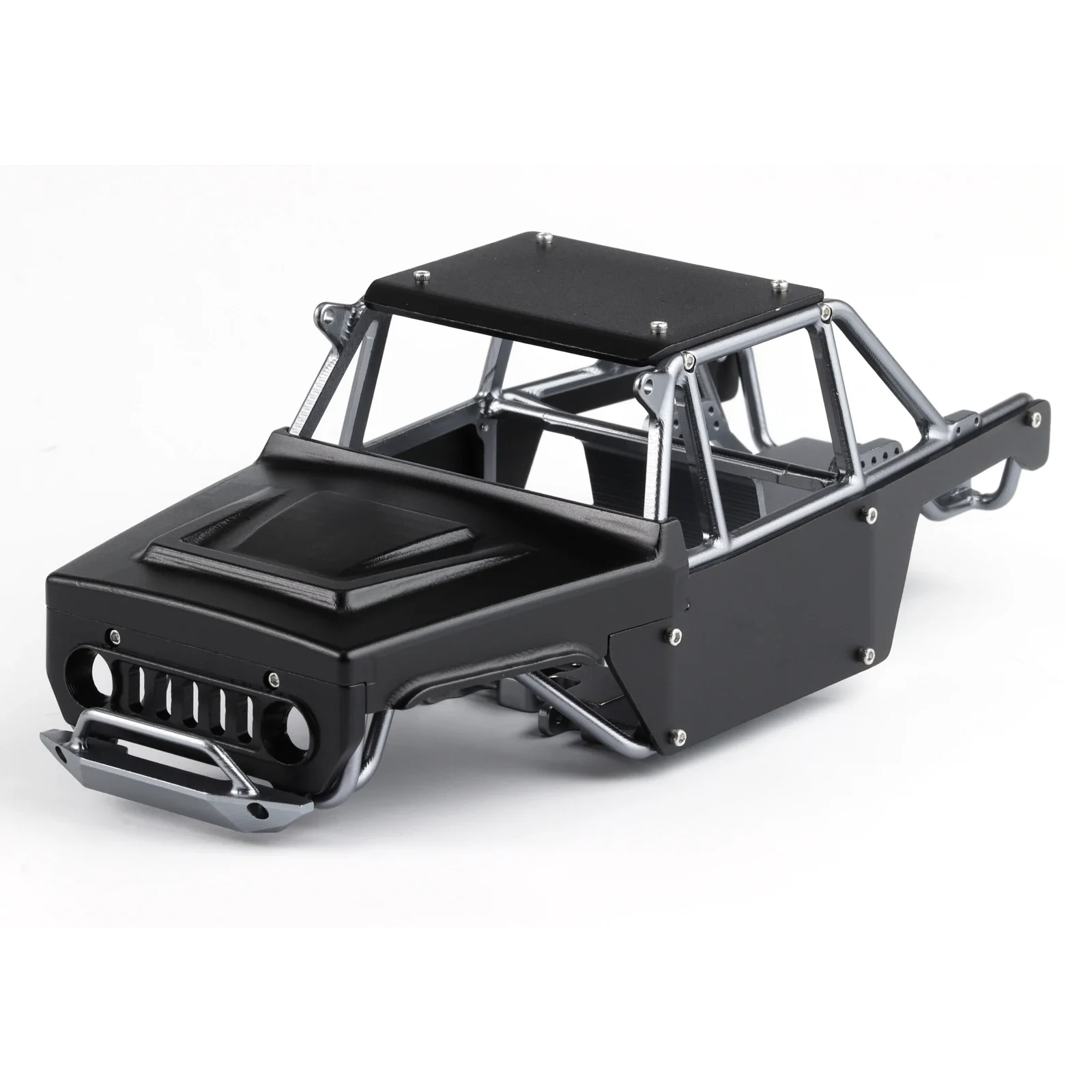 CNC Aluminum One Piece Tube Chassis Roll Cage Body Shell For 1/24 Axial SCX24 Ripper RC Rock Crawler Buggy Upgrade Parts