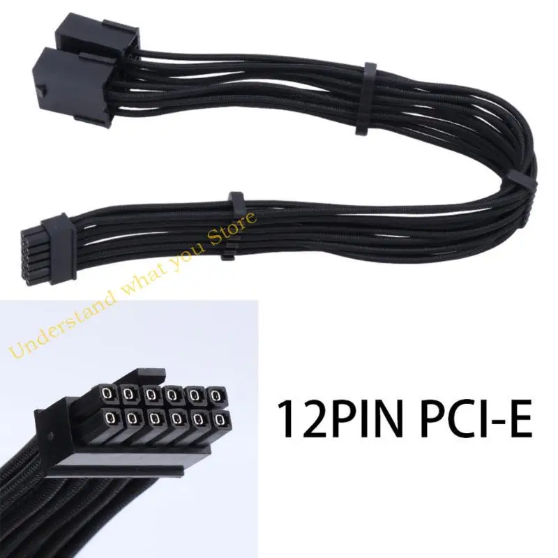 

J60A PCIE 8PIN Женский до 12PIN Мужской кабель питания для преобразователя питания для RTX3070 RTX3090