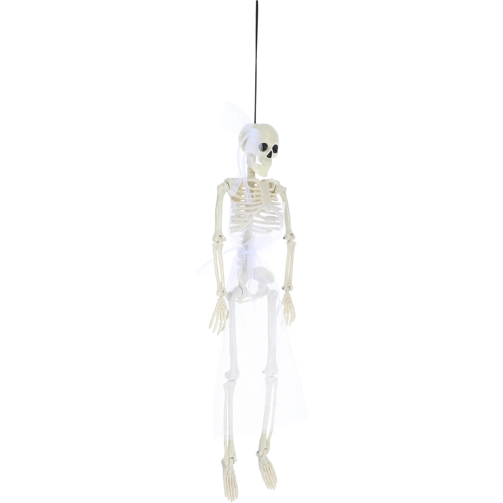 

Skull Halloween Home Decor Bones Wedding for Office Figurine Couple Sculpture Plastic Indoor Figurines Bridesmaid
