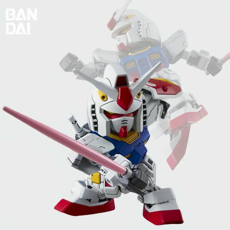 Hot Sale Model 57597 Sd Gundam Ex Sdex 001 Rx-78-2 Action Figure Toy Full Of Charm Collectible Ornaments Ornament Festival Gifts