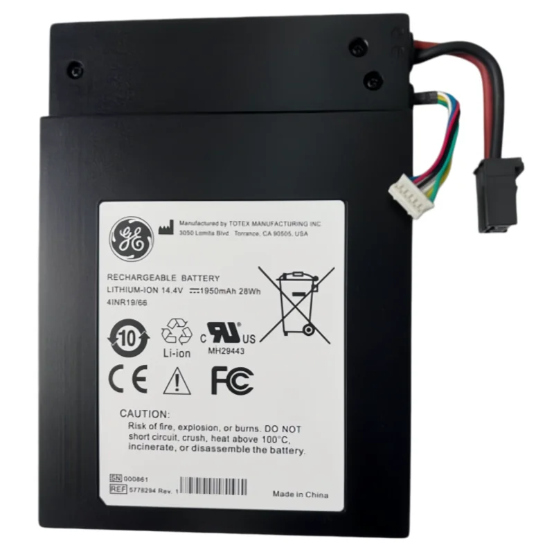 5450061  POWER Li-Ion Battery for GE Ultr asound Logiq S7, S8 Expert, P7, P9, E10; Voluson P8, S8 Type 5450061-3, 480304-2