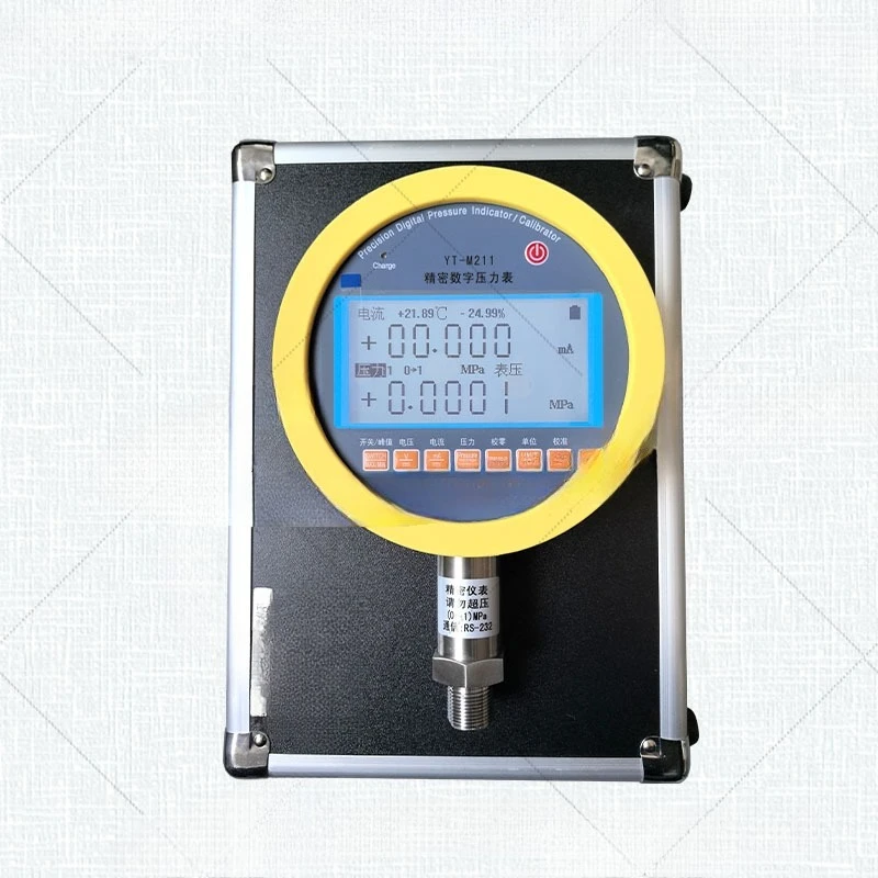 High precision digital pressure gauge Digital pressure gauge, pressure calibrator 0.05 standard meter measurement