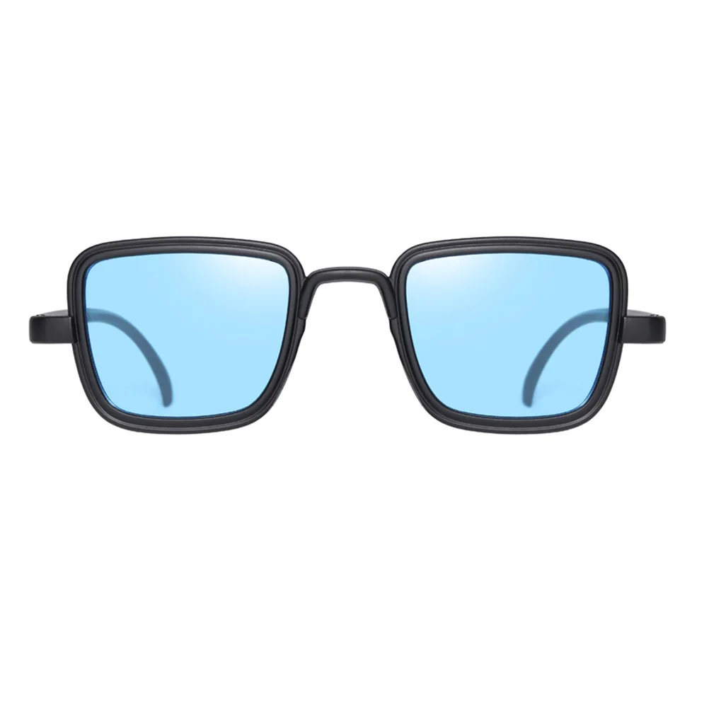

1 Pair Sunglasses For Men Uv Protection Lightweight Fashion Sun Glasses Summer Outdoor Beach Wear Party Decoration (C02, Blue)