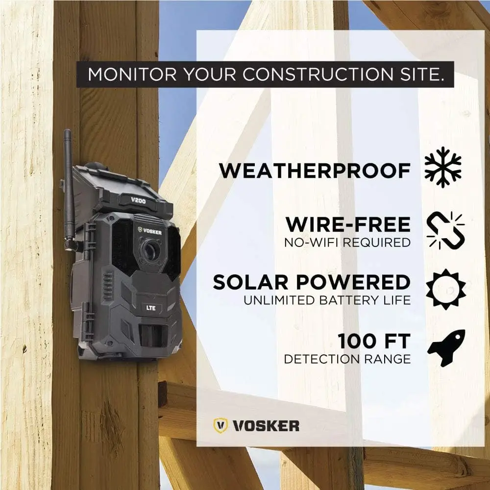 Cellular Security Camera  Built-in Solar Panel LTE, Wireless, Weatherproof, No Wi-Fi Required  Motion Activate image 3
