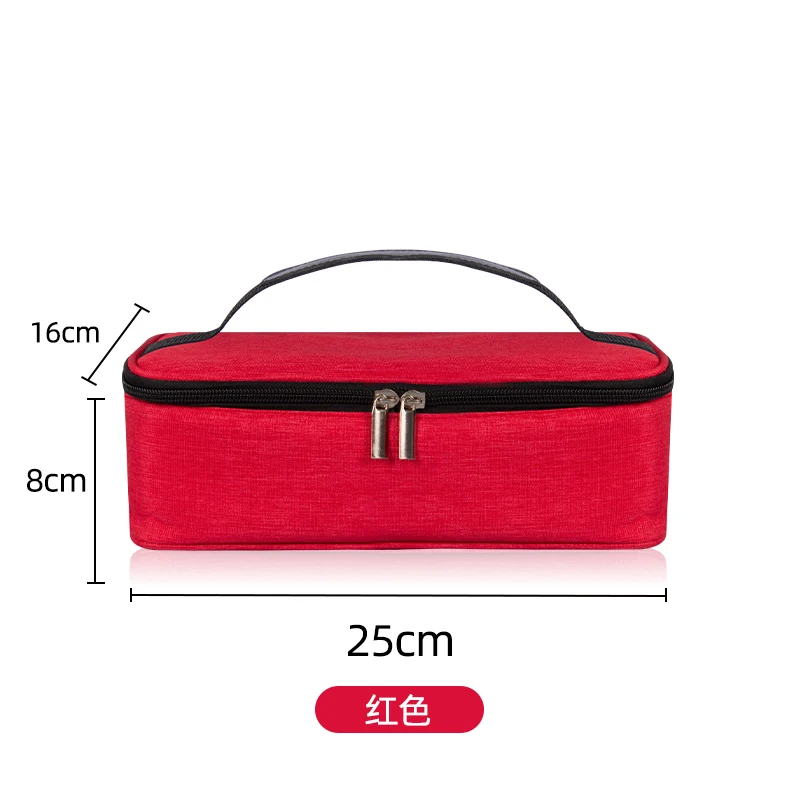 Quadratische, isolierte Lunchtasche für Damen, Thermo-Kühlbox, Bento-Box-Taschen, Lebensmittelträger, tragbar, für Reisen, Picknick, Lieferung, Essensbehälter – Detail 6