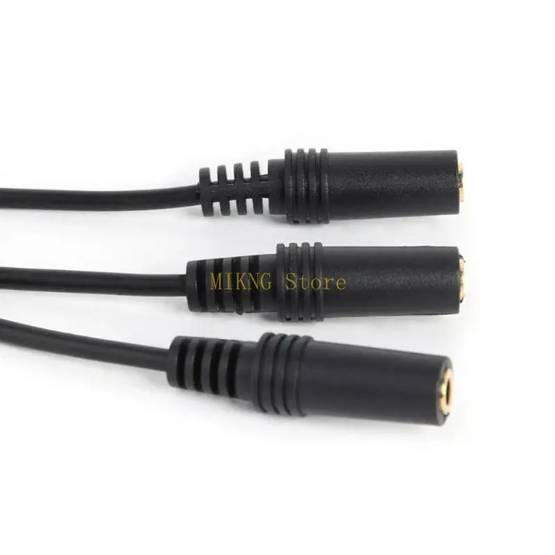 3 Poles Port to 3 Pluds Plugs Sound Sound Adapter Cable أفضل بيع
