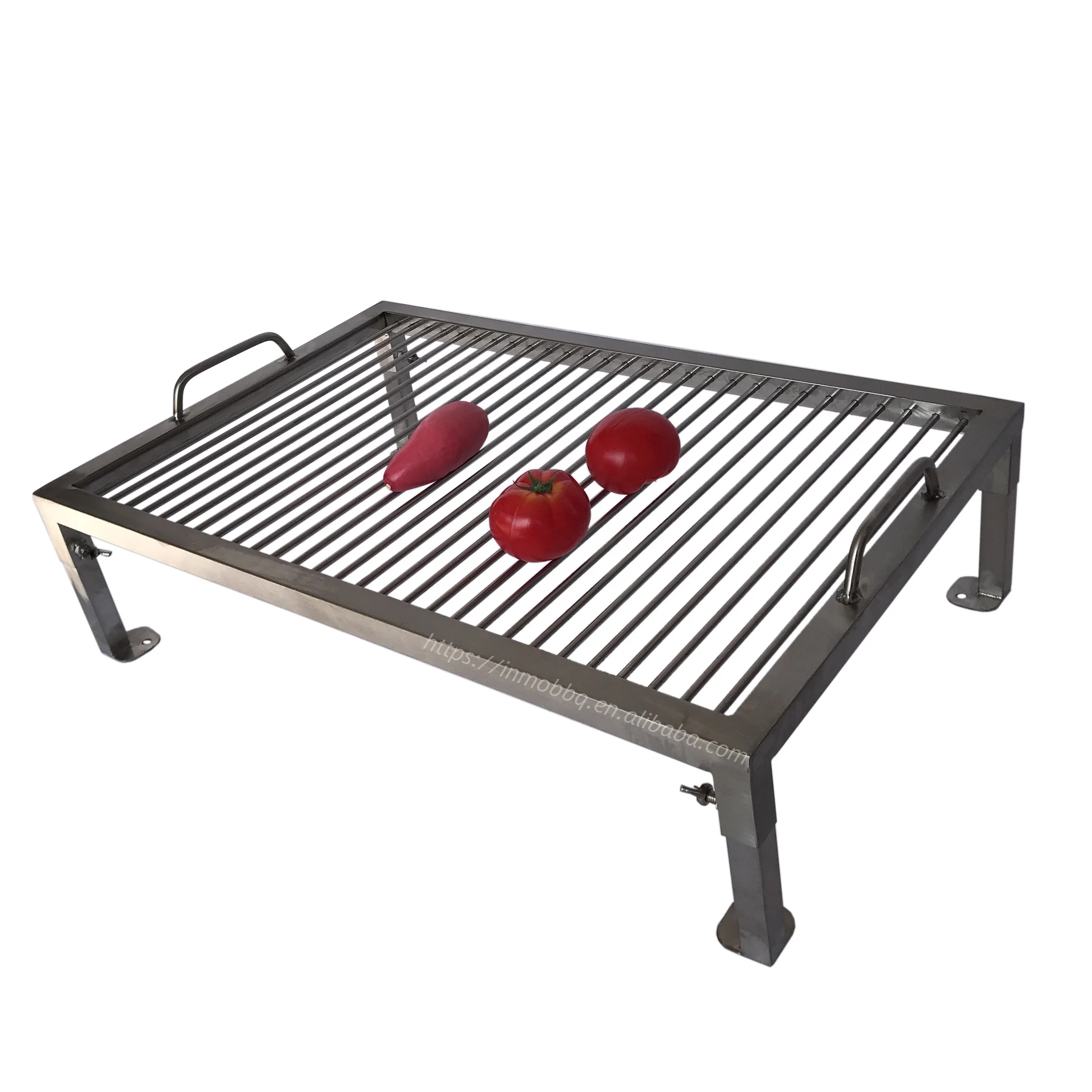

Custom Detachable Stainless Camping Campfire Cooking Barbecue Portable Foldable Smokeless Wood Outdoor BBQ Grills Fire Pits