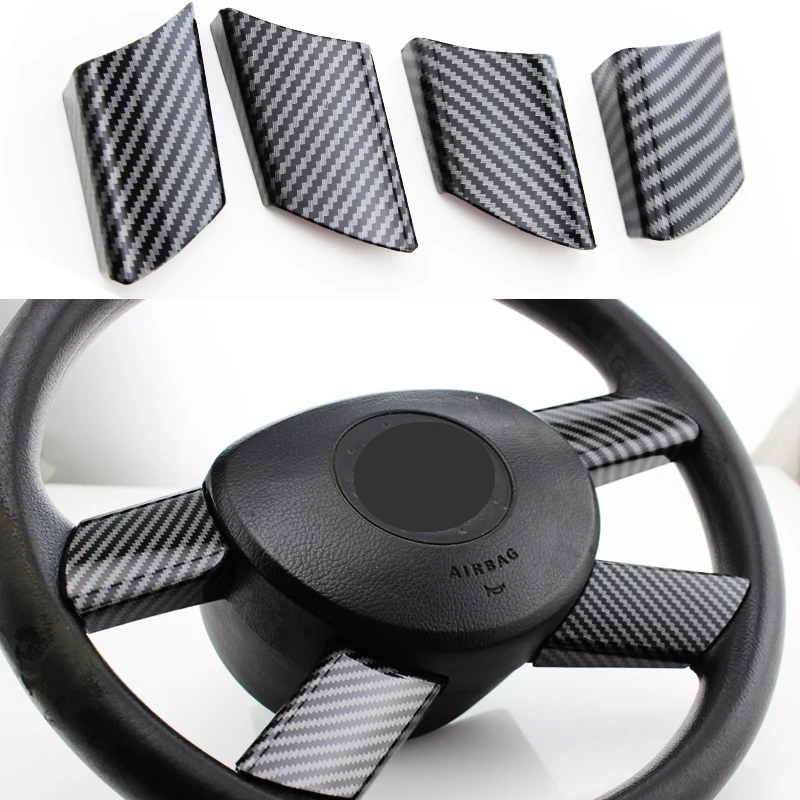 Car Steering Wheel Panel Cover Trim for Volkswagen VW Polo 2004-2007