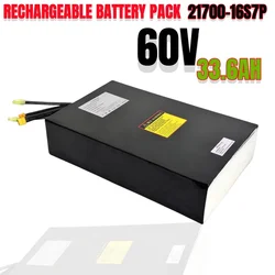 60V 33.6Ah high power 21700 lithium battery, 2016Wh power lithium-ion battery pack 16S7P built-in BMS