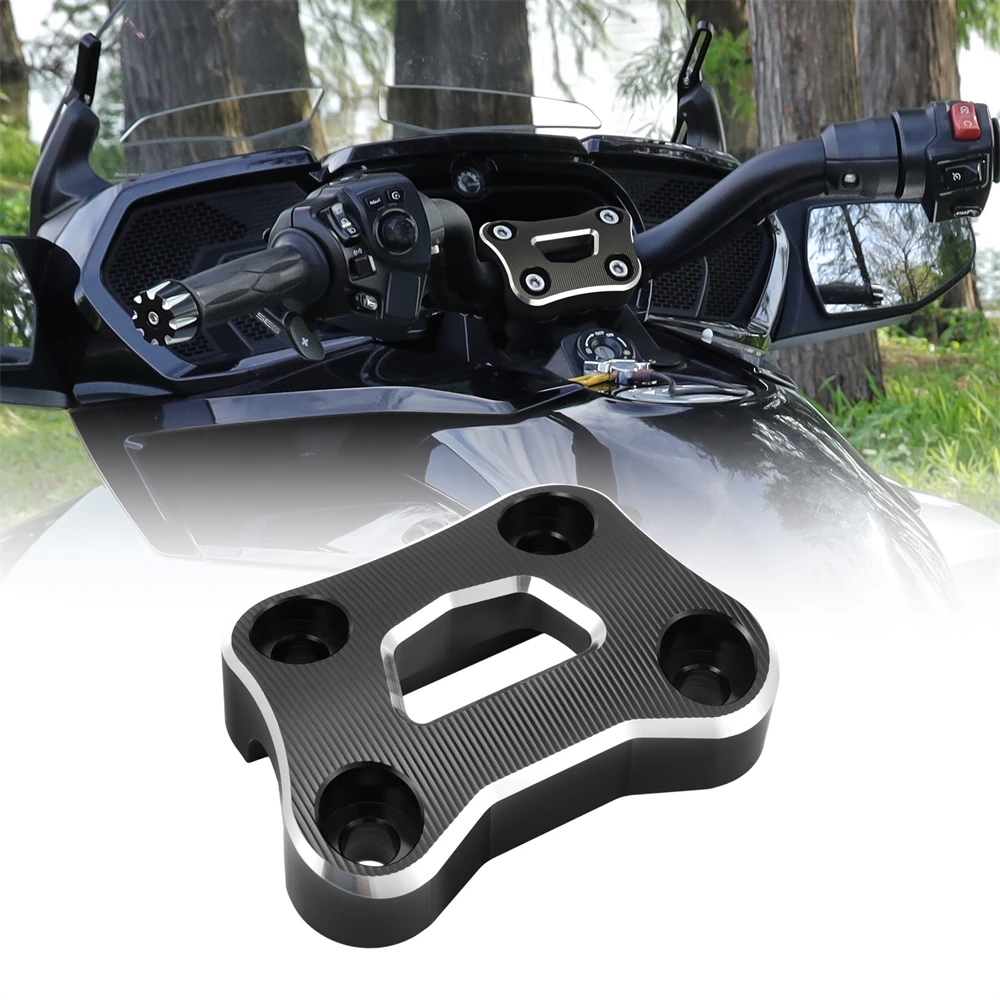 

Motorcycle Aluminum Handlebar TOP Riser Clamps for Can Am Spyder F3 F3S F3T 2015-2023 for Spyder RT RTS 2020-2024