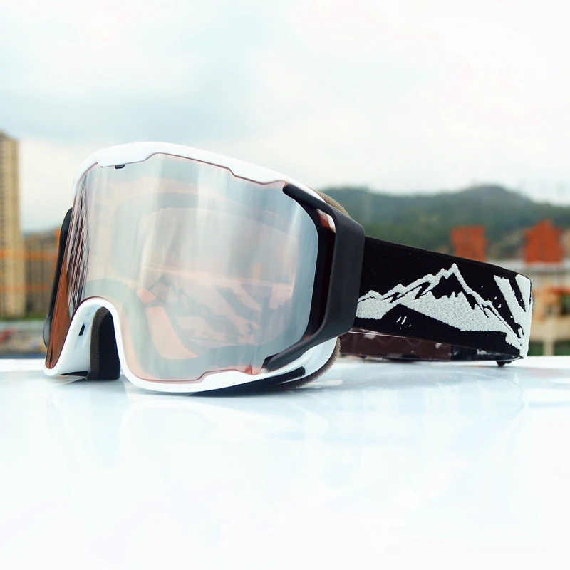 Snow Skiing Goggles UV400 Protection Double Layer Anti-Fog Men Women Compatible Snowboard Goggles Winter Outdoor Sports Running
