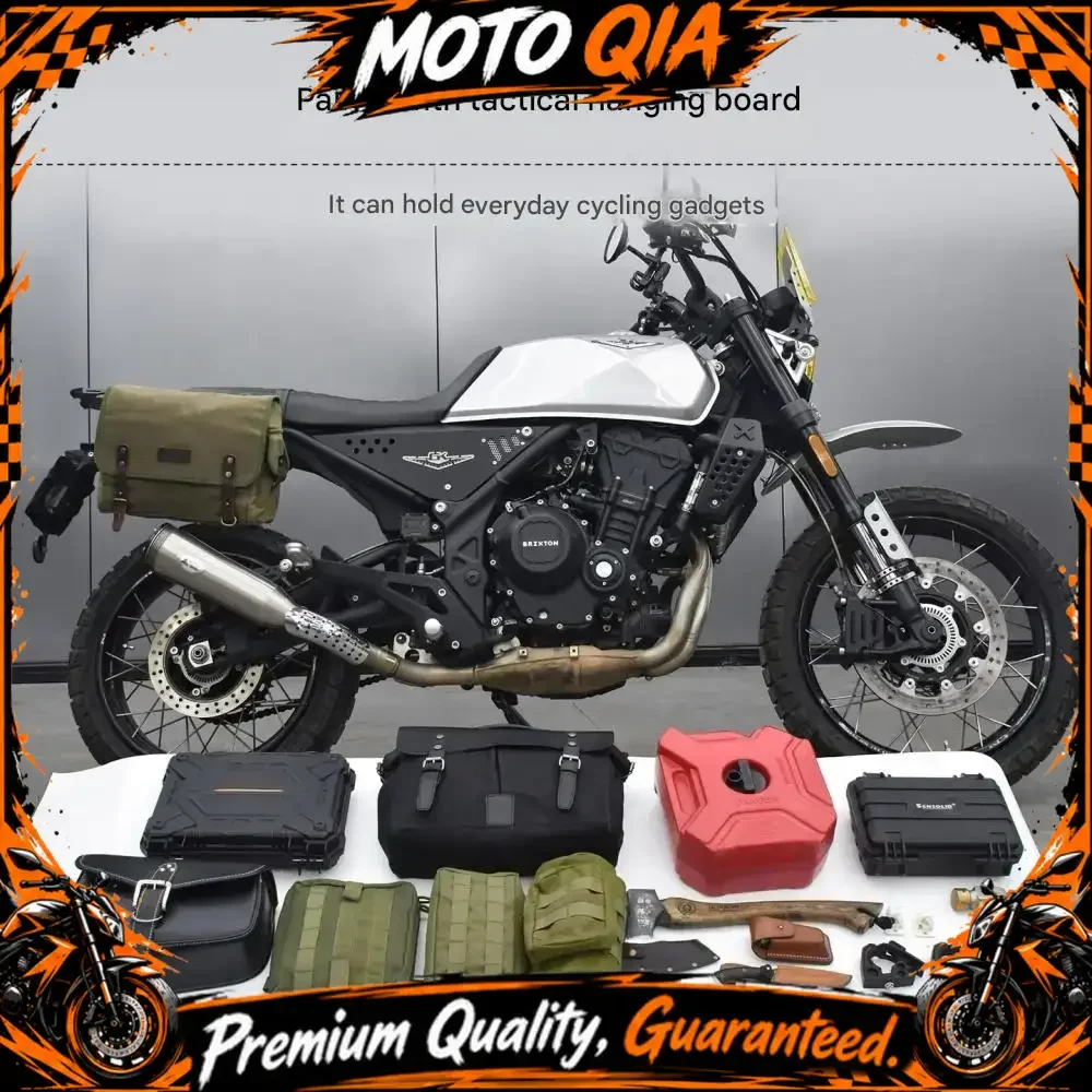 【High Quality​】For BRIXTON CSFIRE 500 Quick-Release Side Case Side Mount Bracket GK500 Canvas Side Bag Tool Box