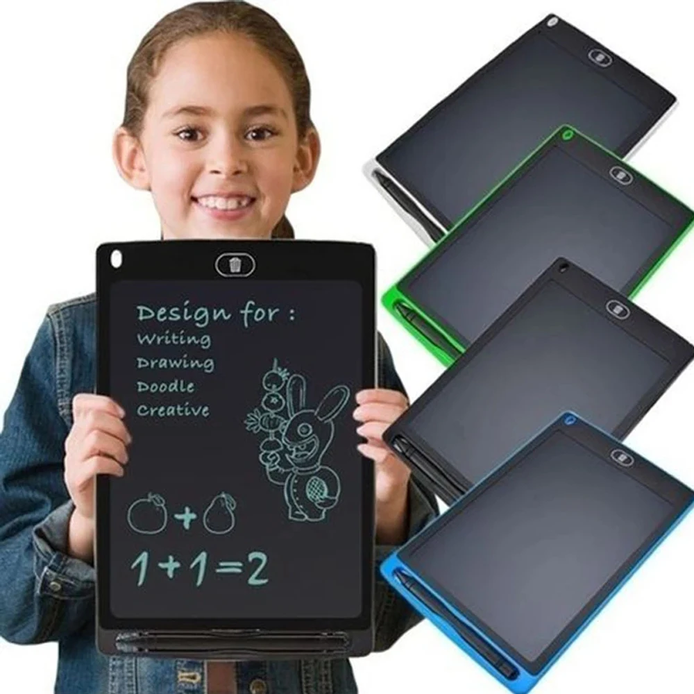 8.5/10/12Inch LCD Writing Tablet Drawing Board Children's Graffiti Sketchpad Handwriting Blackboard Magic Drawing Board Toy Gift