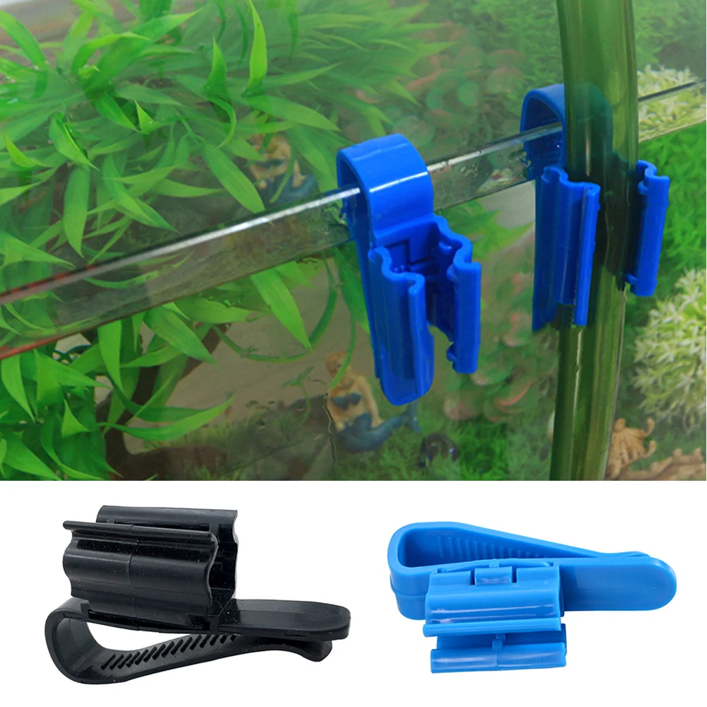 Aquarium Filtration Water Pipe Filter Hose Holder Home Brew Bucket Clip Pipe Syphon Tube Flow Control Beer Clamp Fish Tank Tools