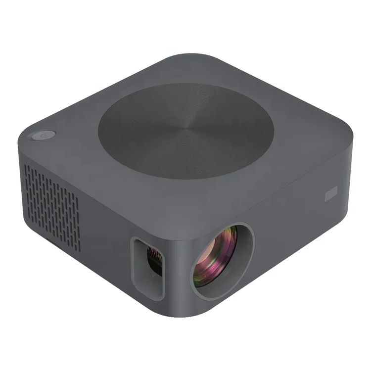 5 Inch Draagbare Mini Projector 1080P 4K Video Display Dual-Frequency Wifi Bt 4.2 Slimme Android Projector