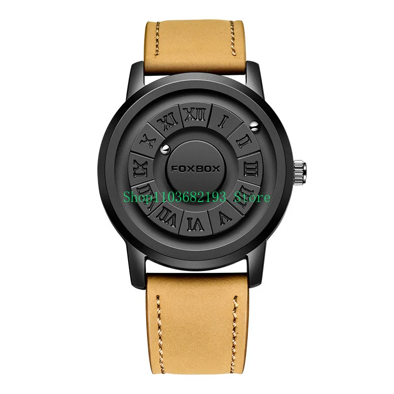 

Cool Magnetic Suspension Watch Men's Black Technology Creative Personality Concept Watch