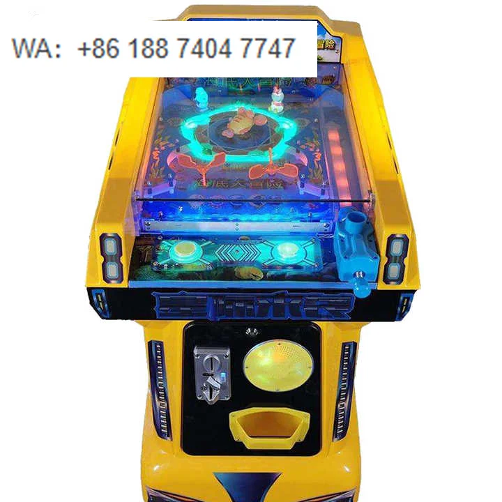 High Quality Kids Coin Operated Games Marble Shooting Virtual Mini Pinball Machine for Sale