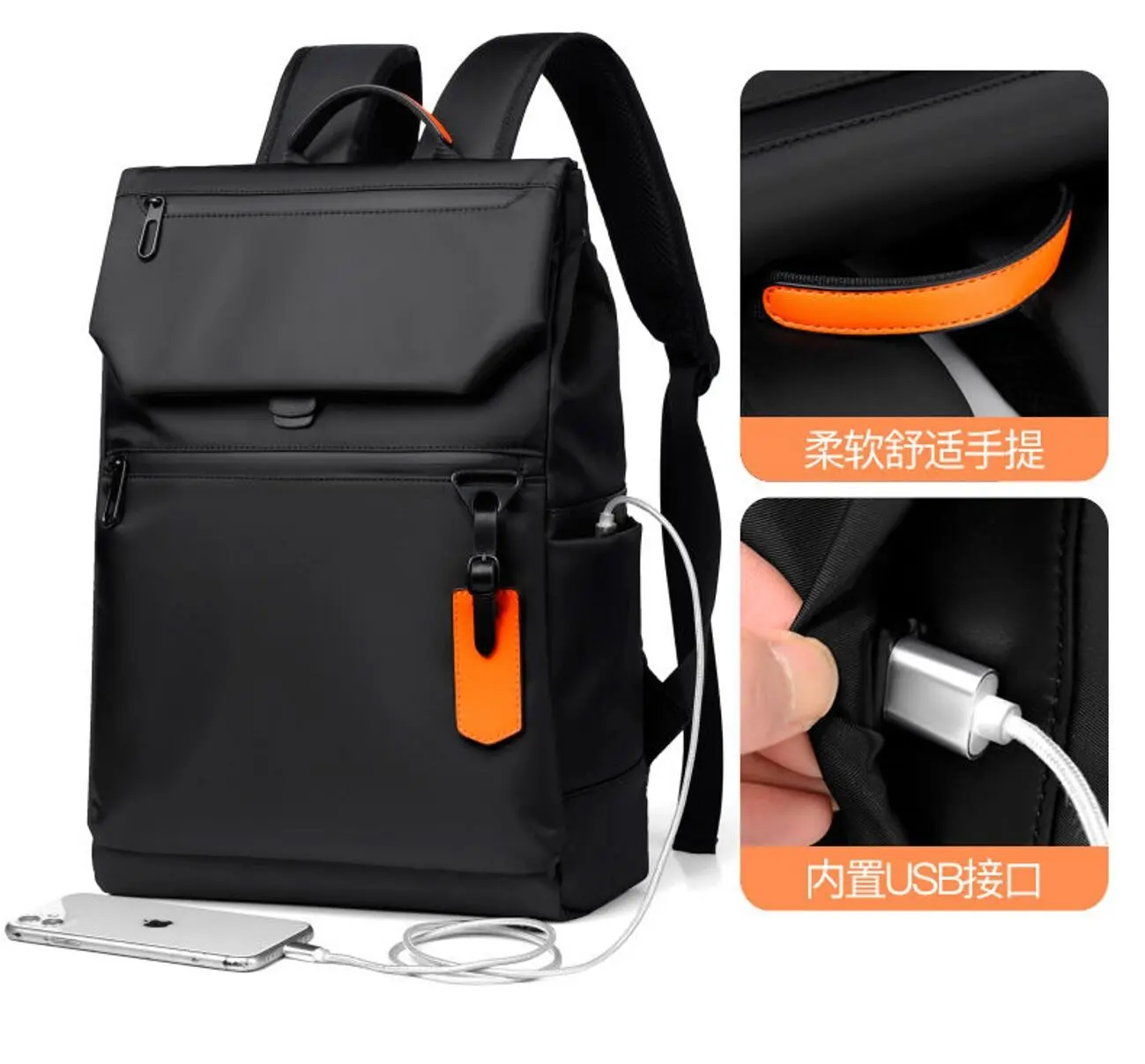 Business Travel Backpack Multifunctional USB Backpacks Travel Outdoor Laptop Business Male Female Back Packs  Schoolbag