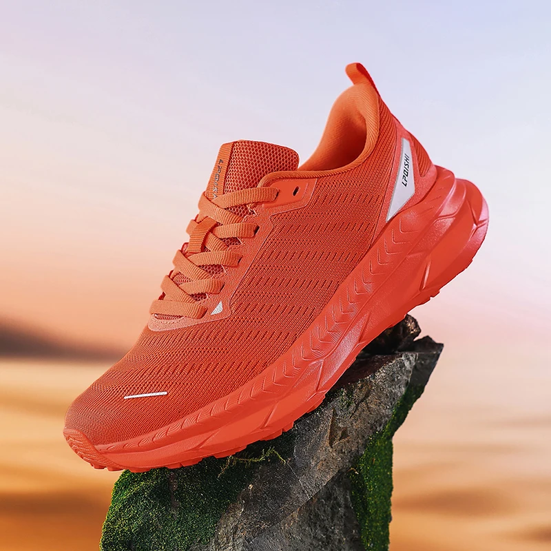 Bestseller herfstschoenen voor heren 2025, ademende sportschoenen van mesh, schokabsorberende hardloopschoenen, snelheidstraining, antislip hiki