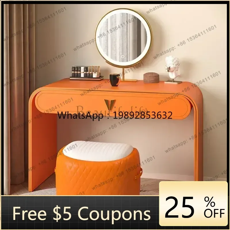 

W2 European Luxury Dressing with Drawers Bedroom Wooden Dressers Organizer Girl Coiffeuse De Chambre Decoration Accessorie