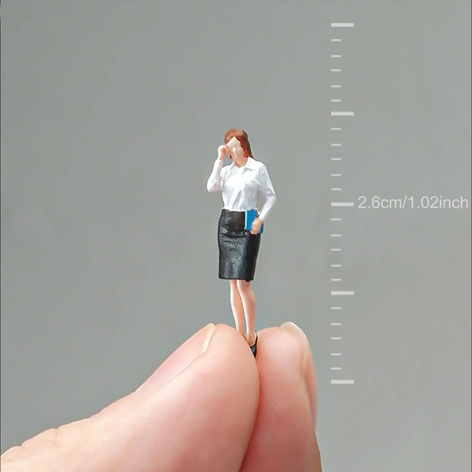 Figura de personas a escala 1/64, figura de micropaisaje, figura de hombre de golf