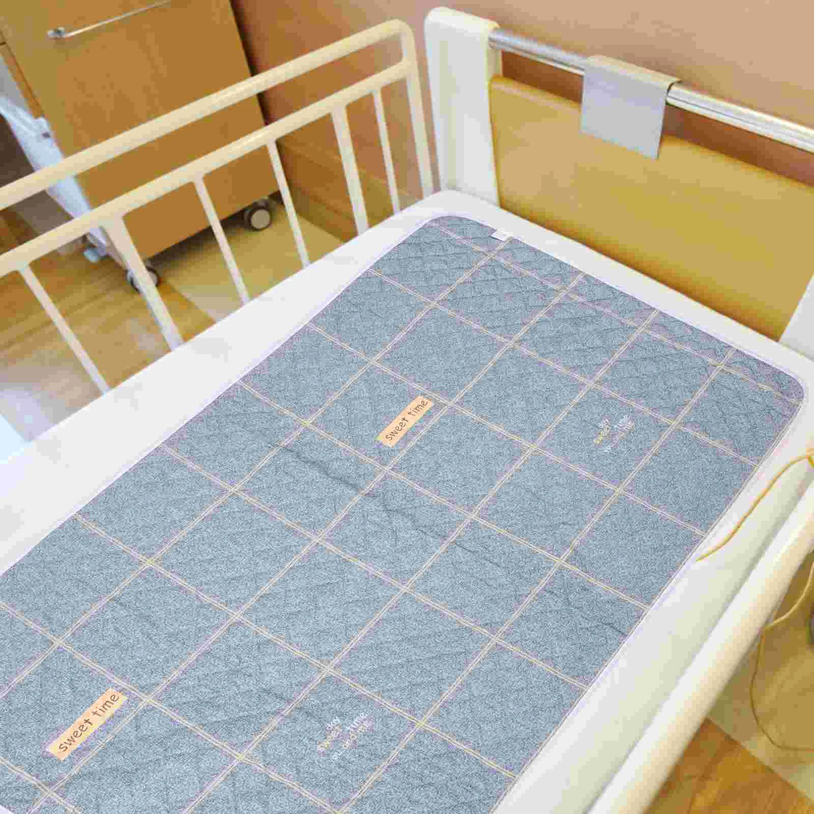 Colchón de orina impermeable para adultos y hombres, almohadillas lavables para orinar, cama plegable de algodón para ancianos, incontinencia