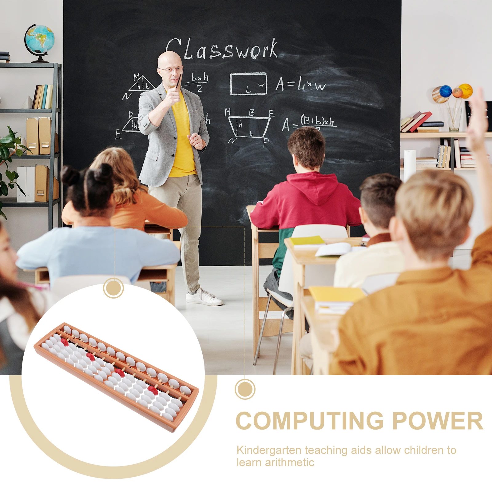 لعبة تعليمية للأطفال مكونة من 13 سرعة، لعبة تعلم الرياضيات البلاستيكية، أداة تعليمية خفيفة الوزن للأطفال