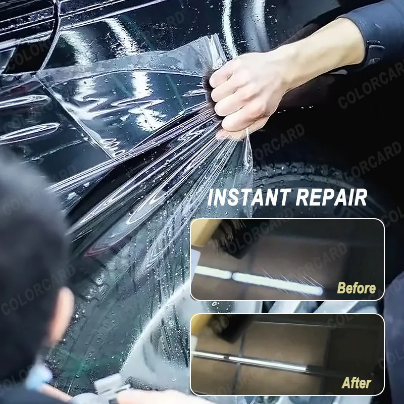 Ashland Glue Instant Healing PPF TPU Paint Protection Film 7.5Mil PPF TPU Anti Yellow Hydrophobic Film 1.52*15M