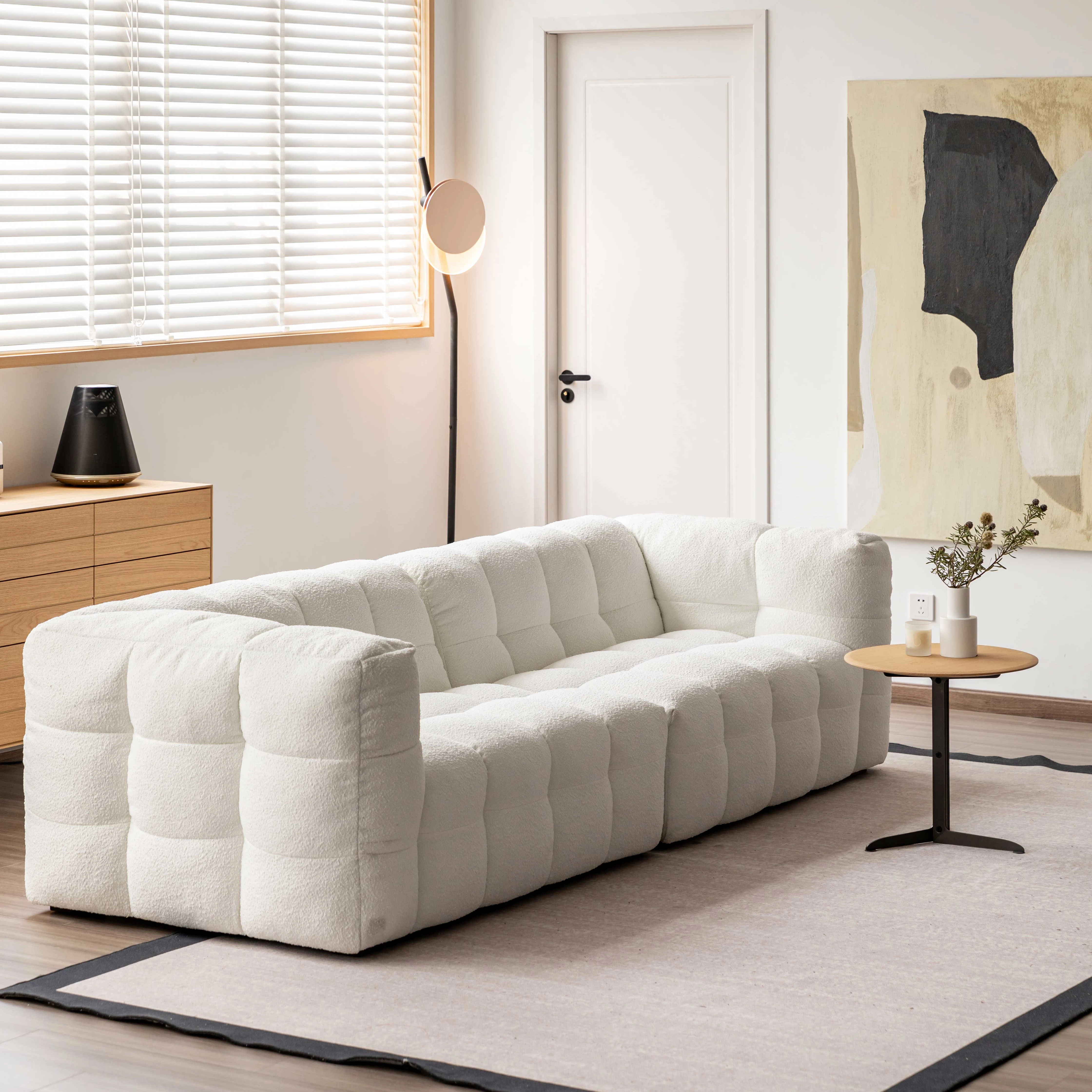

Modern Indoor Couch Top Comfortable Furniture Cloud Sectional Fabric Sofa Modular Living Room Sofa