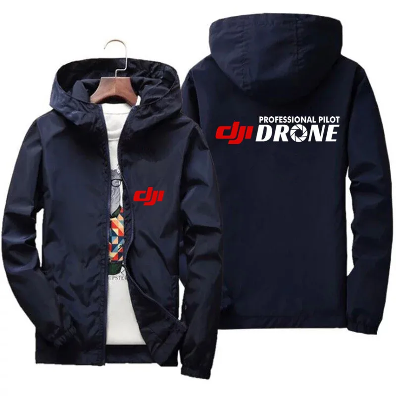 DJI Pilot Drone Winter DJI Phantom Mavic Men\'s Parent-Child Jacket Boys Girls Baseball Bomber Windbreaker Zipper Coat Jacket 7XL