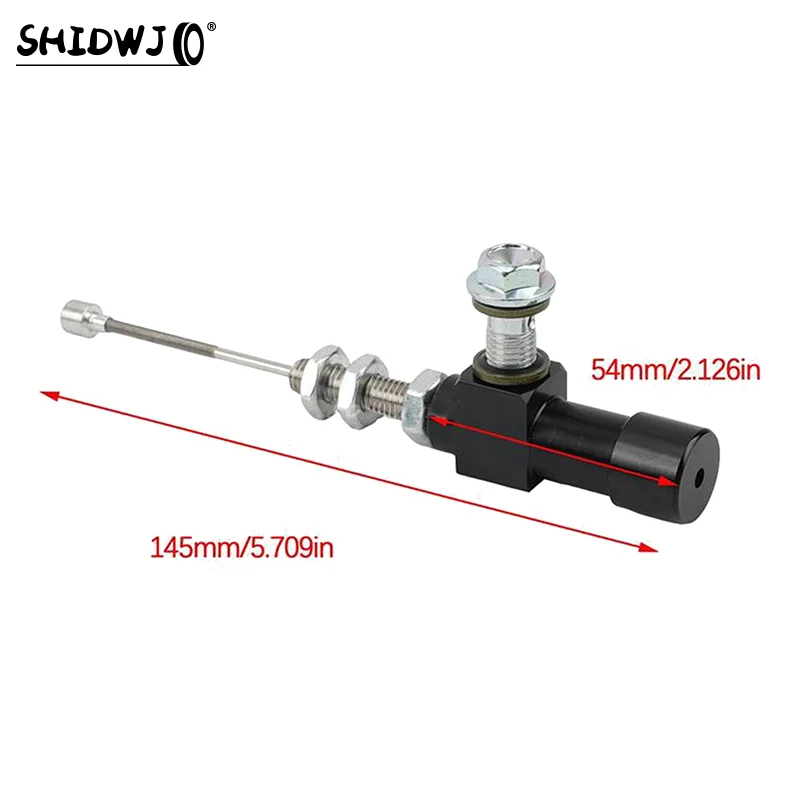 1 مجموعة قصيرة قابض هيدروليكي الفرامل أسطوانة رئيسية نظام مضخة نقل عالمية دراجة نارية براثن هيدروليكية