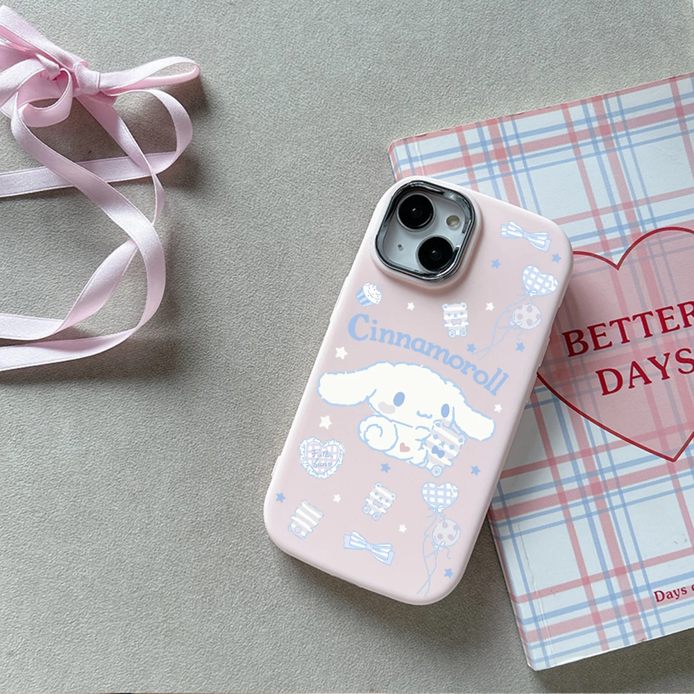 Sanrio Cinnamoroll Case For Samsung  A73 A71 A54 A53 A52 A51 A50 A33 A32 A31 A30 A24 A23 A21S A20 A15 A14 A13 A12 A05 4G 5G