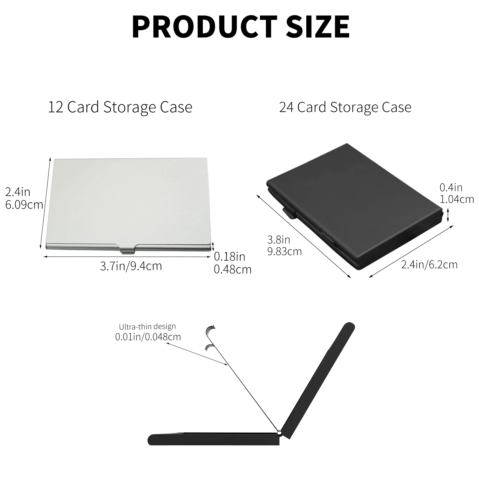 Aluminum Storage Box Bag Holder For Nano SIM Card And pin