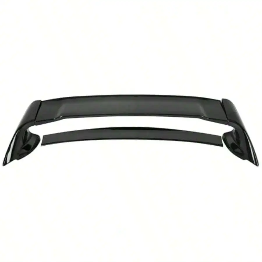 Rear Trunk Spoiler Wing Compatible With 2006-2011  Civic 4 Door Sedan ABS Trunk Spoiler Wing Painted Gloss Black