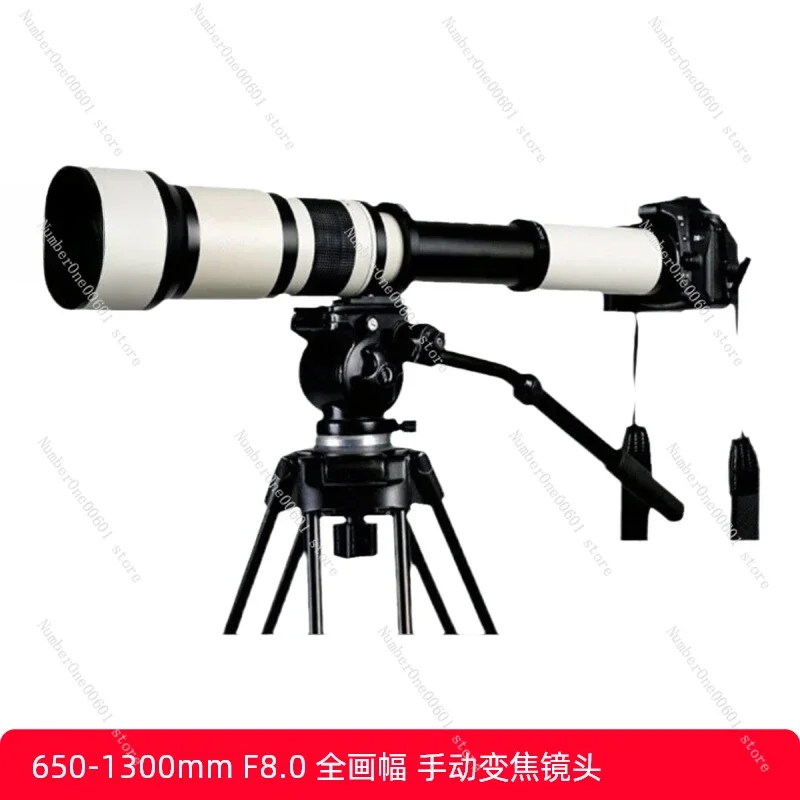 

The 650-1300mm Telephoto Telephoto Zoom Lens Is Suitable for Canon Nikon Manual Lenses