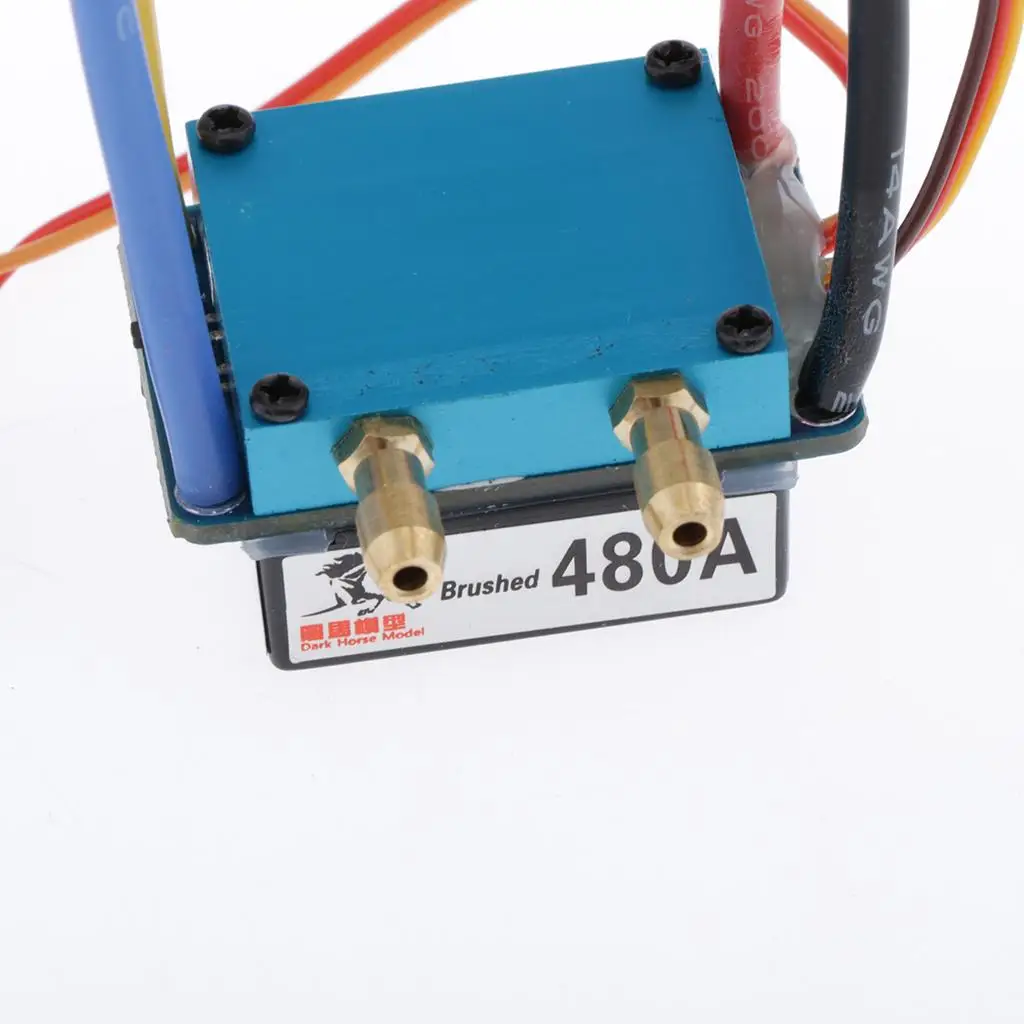 RC Boat Brushed ESC 480A XT60 Plug Metal Dual Mode Electric Controller for Hobby Model