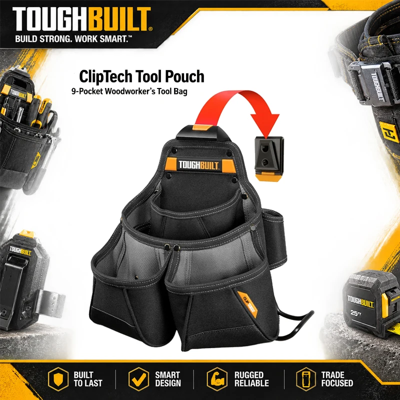 toughbuilt-tb-ct-02-professional-woodworking-tool-bag-9-pockets-with-storage-pouch-and-stand