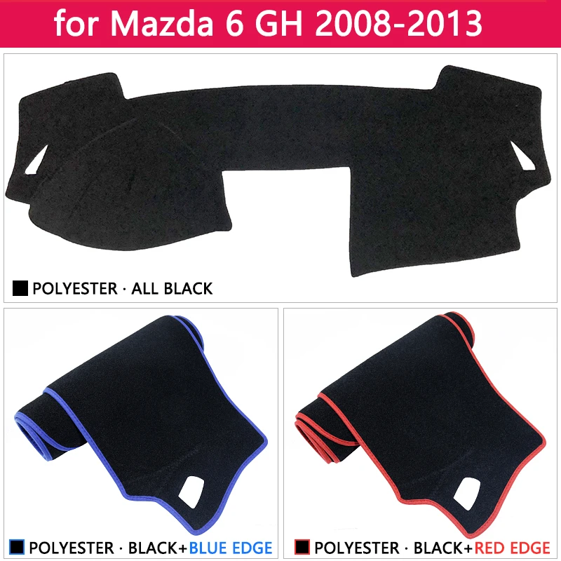 for Mazda 6 2008~2013 GH Anti-Slip Mat Dashboard Cover Pad Sunshade Dashmat Protect Accessories Atenza 2009 2010 2011 2012 Wagon