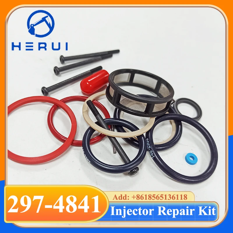 

Ремкомплект топливной форсунки двигателя C7/C9 297-4841 2974841 для комплекта уплотнительных колец форсунки C7 C9