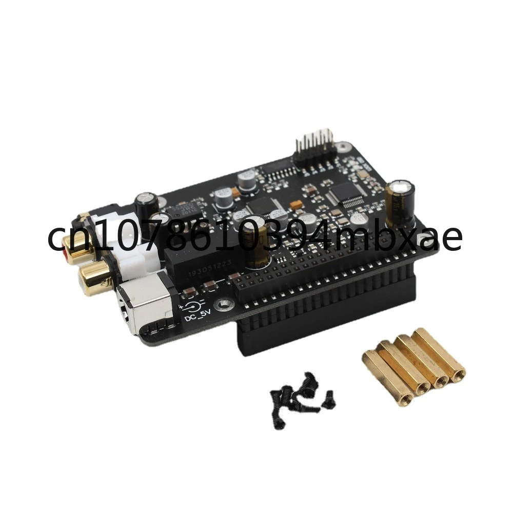 

AK4493 Digital Broadcast Board 5532 OP AMP I2S 768K DSD512 DSD for Raspberry Pi 2B 3B 3B+ 4B