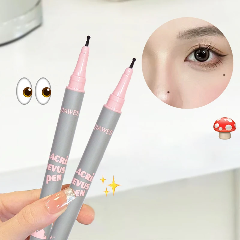 1 Stück natürlicher, lebensechter Gesichts-Sommersprossen-Stempelstift, langlebig, wasserdicht, gefälschter Tropfen-Maulwurfstift, Make-up-Kosmetik, Punkt-Stift
